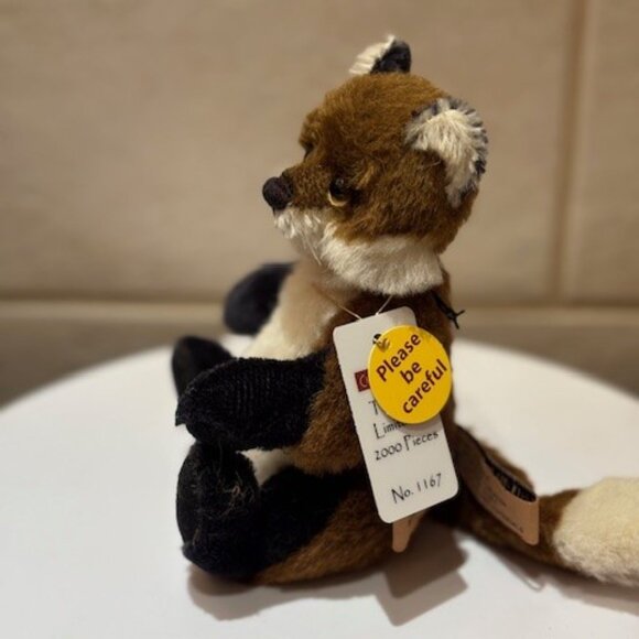Charlie Bears Minimo Townend Fox Mohair Retired LE 1167/2000 Isabelle Lee Tagged - Picture 4 of 8